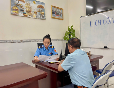 HOẠT ĐỘNG TIẾP NHẬN HỒ SƠ ỨNG TUYỂN NHÂN VIÊN BẢO VỆ 