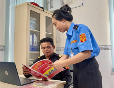 HOẠT ĐỘNG TIẾP NHẬN HỒ SƠ ỨNG TUYỂN NHÂN VIÊN BẢO VỆ 